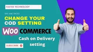 How to change cod settings woocommerce ||woocommece cod setup