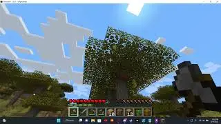 115 Minecraft mods all in one world