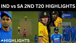 IND vs SA 2ND T20 FULL HIGHLIGHTS | Ind vs Sa T20 Highlights
