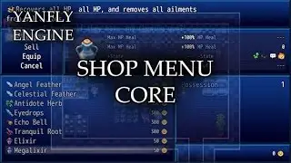 YEP.53 - Shop Menu Core - RPG Maker MV