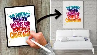 Best Way to Print Your Digital Artwork | From iPad to Canvas