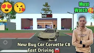 New Buy Car Corvette C8 (Frigate) Fast Driving🚘 | Car Simulator 2 | Dam Killer Gaming #carsimulator2