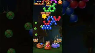 Bird  Bubble Shooter| How To Clear Level 485 | Candy Studio