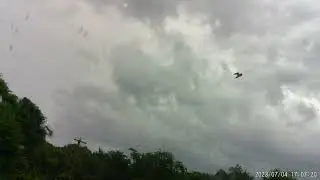 7/4/23-Tstorm....departing but still rumbly.