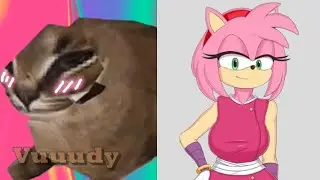 Floppa reacts to Amy Rose: