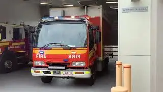 Queensland Fire & Rescue 648 Sierra 0870QF light demo
