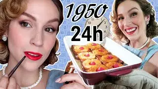 Je vis 24H comme dans les ANNÉES 50 !
