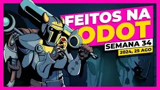 6 JOGOS Feitos na GODOT para TE INSPIRAR!  - Semana 34