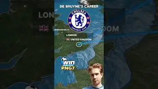 KEVIN DE BRUYNE'S CAREER 🇧🇪 🇩🇪 🏴󠁧󠁢󠁥󠁮󠁧󠁿 #madridistamania #football #mancity