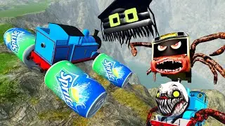 Thomas the Tank Engine vs Bus Eater || BeamNG.Drive