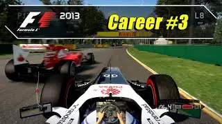 F1 2013 (PS3) - Career #3 - Melbourne Practice - Wheelcam (4K@60)