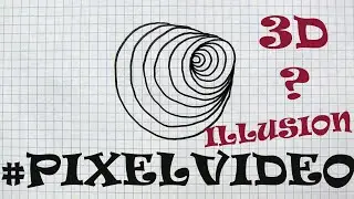 3D Impossible Illusion That Moves Trick art 