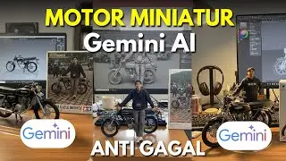100% SUCCESSFUL HOW TO EDIT MINIATURE MOTORCYCLE PHOTOS USING GOOGLE GEMINI AI