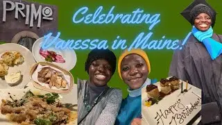 Celebrating Vanessa In Maine!