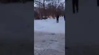 В Кемерове BMW сбила трех пешеходов, слетев с дороги