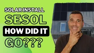 FINALLY the SOLAR is FINISHED (but it didn't go smoothly)
