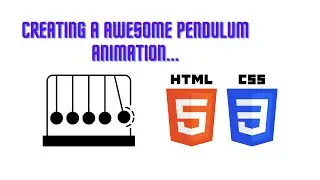 I Created A Pendulum Animation Using HTML, CSS In Spck Code Editor.............
