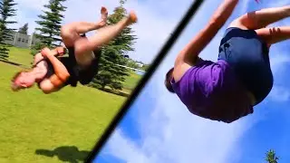 GYM RATS TRY DOING FLIPS AGAIN