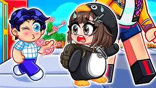 😱 Baby Jinu Won’t Stop Chasing GUGUGAGA PENGUIN! | HUNTER BLOX IDOL