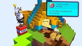 If I WIN THIS GAME I GET 500rs | Minecraft Bedwars Challenge!