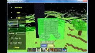 Minecraft Tips: Using MCEdit to flip and rotate objects