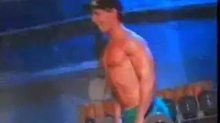 Diana Ross works out with Mark Wahlberg