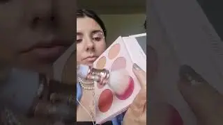 ASMR doing your makeup in 1 minute 💫💙 
