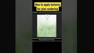 Apply textures to landscape plan - part 1 