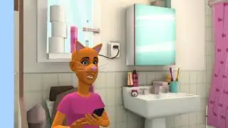 Lisa Got Flushed Down The Toilet From Using Her Phone