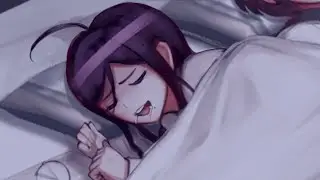 The sleeping scene but Toko actually sleeps well