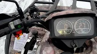 Cfmoto 500 2a (катаемся на квадре)