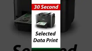 SELECTED DATA PRINT IN MS-EXCEL Sheet || Microsoft Excel 2019|| Perfect Print Setting In Excel