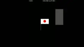 Japan Flag by using Python | source code is in description 