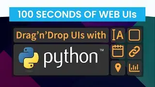 Python Web UIs in 100 seconds