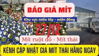 Giá mít hôm nay - Giá mít thái - Giá mít ruột đỏ hôm nay ngày 27/12/2022