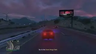Driving and vibing to #ludacris in #gta online