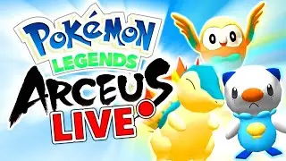 Pokemon Legends: Arceus LIVE Day 1 Stream