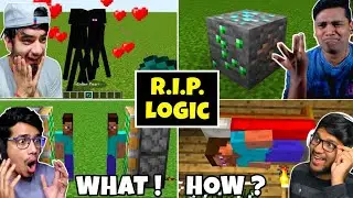 Indian Gamers RIP LOGIC In Minecraft | Ft Techno, Smartypie, GamerFleet, Bixu, Ezio18rip Anshu Bisht