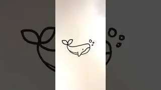 How to Draw a Whale 🐋 