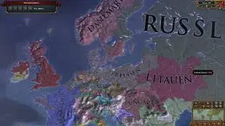Eu 4 Timelaps Brandenburg into Prussia into HRE