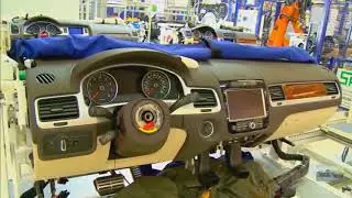 Немцы собирают Volkswagen Touareg!