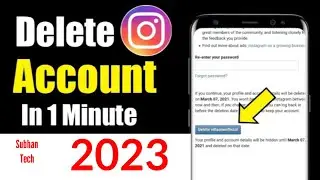 How To delete Instagram Account __Instagram Account Kese Delete Kare