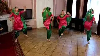 Punjabi Gidda Пенджабский танец  Гидда Nachcho Nachcho  Наччо Чатуранг  Санкт-Петербург Chaturang