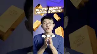 INVESTASI EMAS ITU B*DOH?! #emas #investasi #saham #bitcoin #crypto