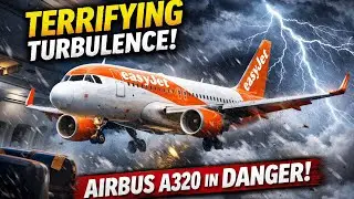 TURBULENCE AT 36000 FT | EASY JET AIRBUS 320 | MARRAKECH 🇲🇦- LONDON GATWICK🇬🇧