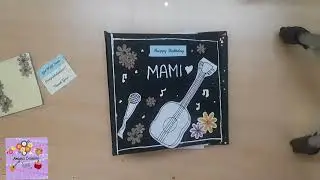 Making of the Scrapbook | Art & Craft Ideas | Easy Scrapbook Design |  Simple Birthday Scrapbook |