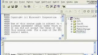 Understand Board Support Package in Windows CE Platform Builder