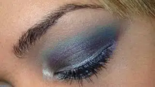 Maquiagem Escura com Delineador Prata_Hiperfashion