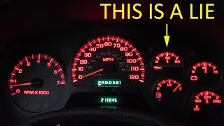 Trailblazer oil pressure gauge doesn't tell you the oil pressure (4.2L engines) Video 1