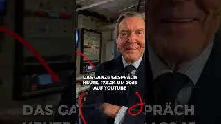 Gerhard Schröder ist gespannt auf das Gespräch mit Gregor Gysi